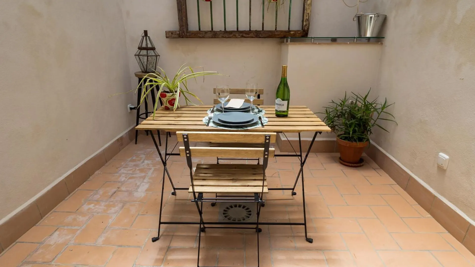 Casa Portus Gaditanus S XVIII Patio Andaluz 圣玛丽亚港 0*,
